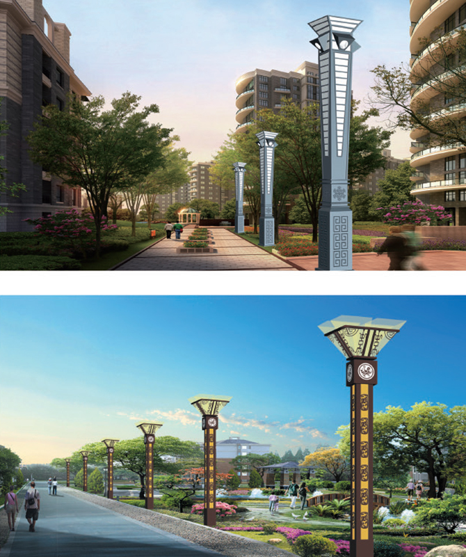 JGD-008/JGD-009 Luce paesaggistica decorativa